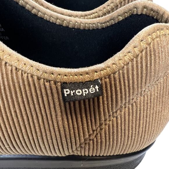 Propet, camel tan corduroy, hook & loop closure, men’s 11.5m, NWOB main image 6